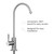 Slake contemporary faucet is designed for 360 degree swivel for convenience, easy to install.