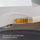 Brondell Swash 1400 bidet toilet seat warm air dryer with adjustable temperature settings