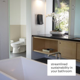 T22 bidet toilet seat provides streamlined sustainability in your bathroom